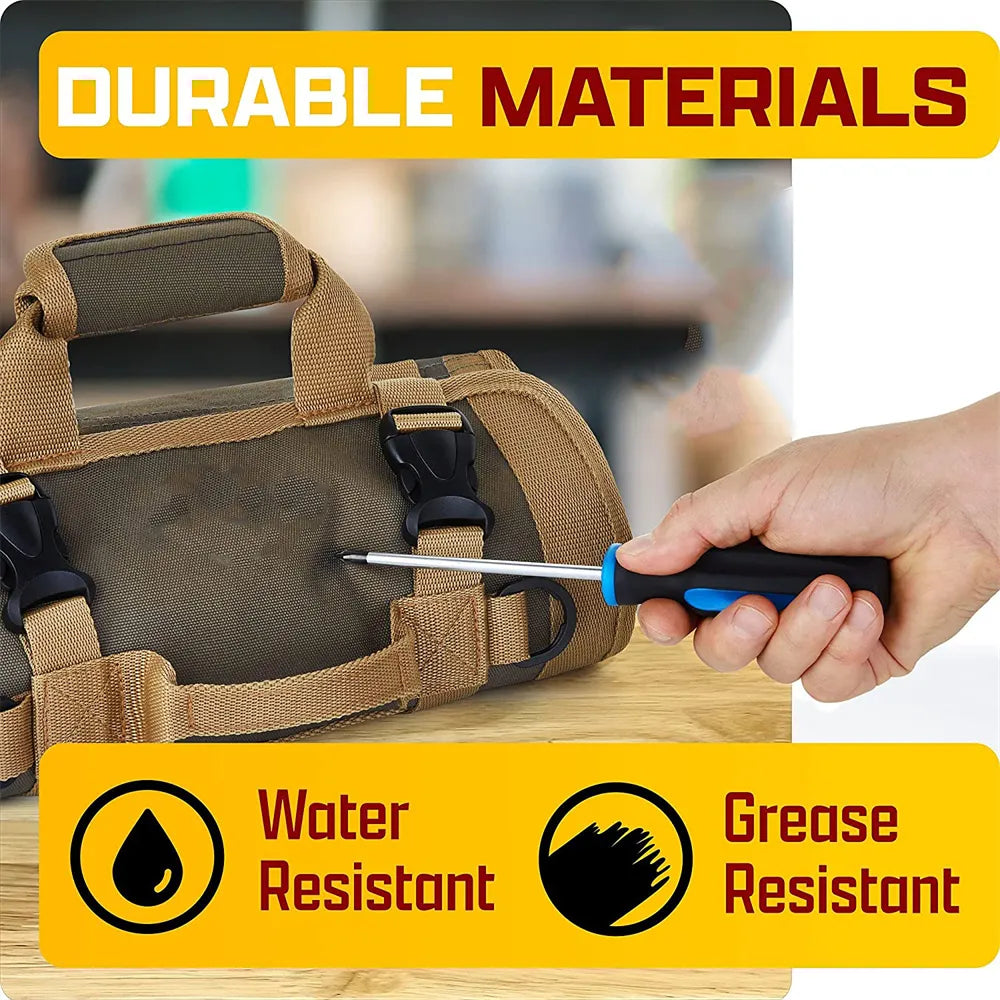Tool Bag : ProFlex Multifunctionele Tool Tas - Militair Groen in van Pantino
