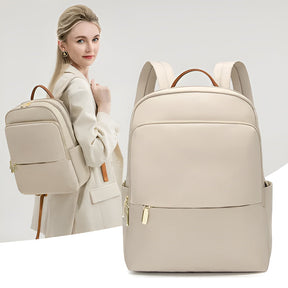 bags : Reisrugzak Dames Grijs - Multifunctionele Laptop Rugzak - Nylon in van Pantino