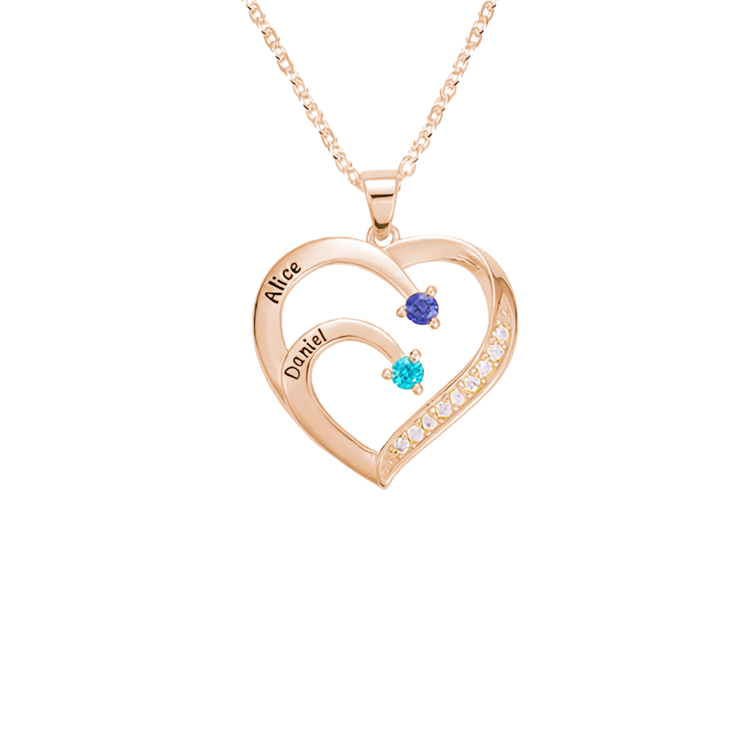 Necklace : Halsketting Goud - Elegante Stijlvolle in Rosé Goud 2 van Pantino