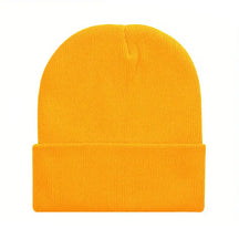 Beanie : Thermische Muts Wol - Extra Warme Winter Isolatie - Wol in Oranje van Pantino