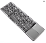Faltbare Bluetooth-Tastatur Schwarz - Tragbar Kompakt - Kunststoff