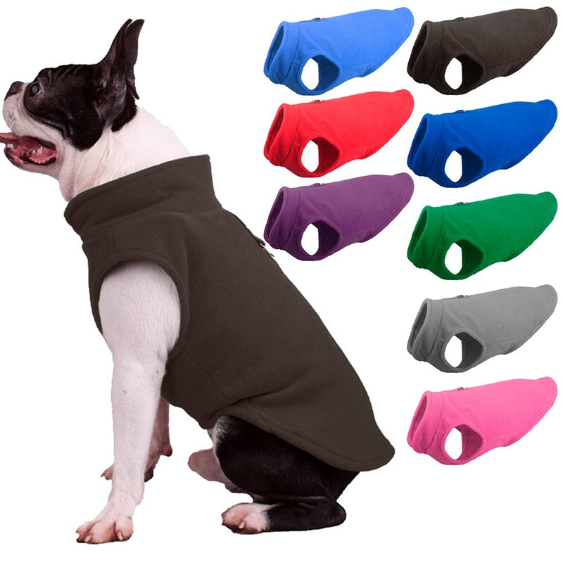 pets : Fleece Hondenjas - Warm Comfortabel Ieder Seizoen - Fleece in van Pantino
