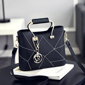bags : Elegante Stijlvolle Sieradenset Dames - Goud Ketting Oorbellen in Black van Pantino