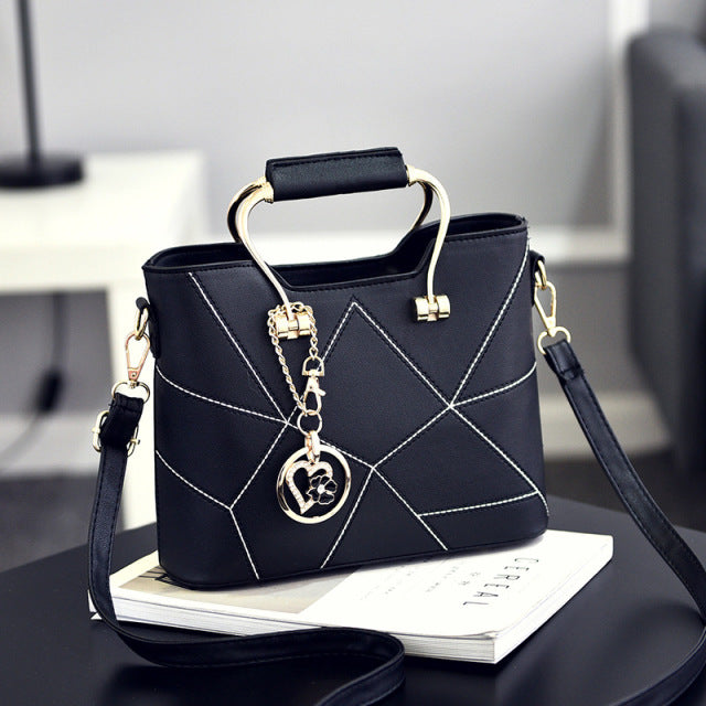 bags : Elegante Stijlvolle Sieradenset Dames - Goud Ketting Oorbellen in Black van Pantino