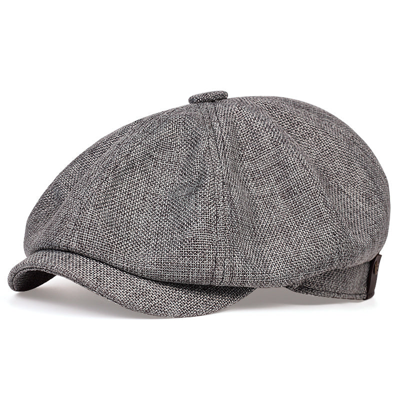 Newsboy Cap : Pet Dames Zwart - Krantenjongenspetten van Polyester Volwassen Geweven voor Mannen en in van Pantino