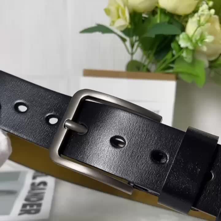 Men's Belt : Elegante Herenriem van Echt Kalfsleer Oro Made in Italy in van Pantinoshop