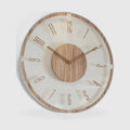 Minimalistische Houten Wandklok – Strak Design, Bestseller