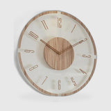 Minimalistische Houten Wandklok – Strak Design, Bestseller