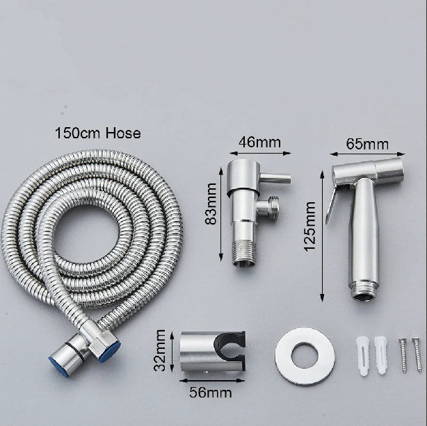 other : Bidet Sproeier RVS voor hy1giënische toilet reiniging - Handdouche voor optimale frisheid in van Pantino