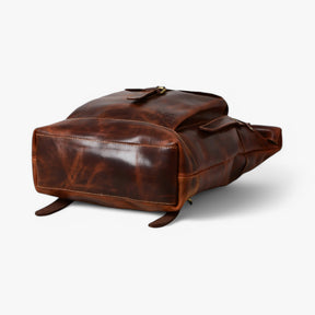bags : Rugzak Bruin - Roll-Top in van Pantino