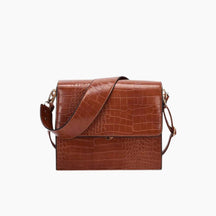 bags : Schoudertas Zwart - Chic Lucia in Bruin van Pantino