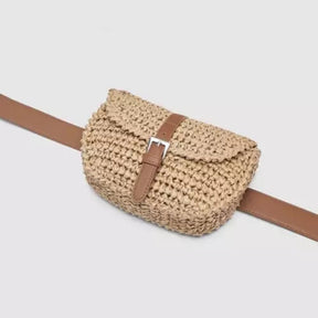 bags : Strandtas Zwart - Strandgras Geweven in van Pantino
