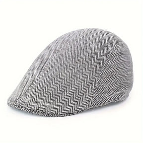 Beret Hat : Muts Donkergrijs - BeretHat - Hippe Warmte voor Middelbare Leeftijd en Ouderen in Lichtgrijs van Pantino