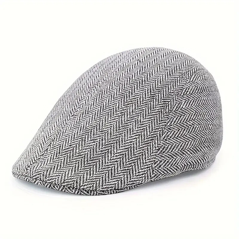 Beret Hat : Muts Donkergrijs - BeretHat - Hippe Warmte voor Middelbare Leeftijd en Ouderen in Lichtgrijs van Pantino