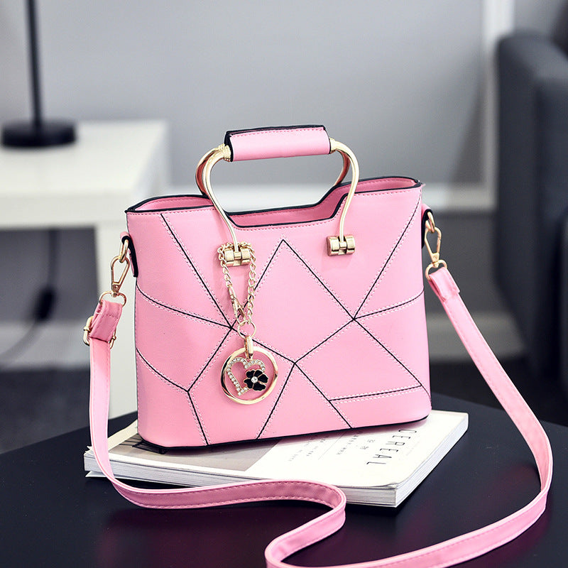 bags : Elegante Stijlvolle Sieradenset Dames - Goud Ketting Oorbellen in Pink van Pantino