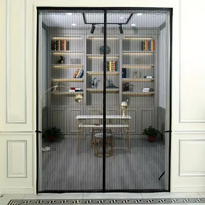 home & garden : Magnetische Hordeur Zwart 120x210cm - Vliegengordijn voor Deur, Insectenwering in van Pantino
