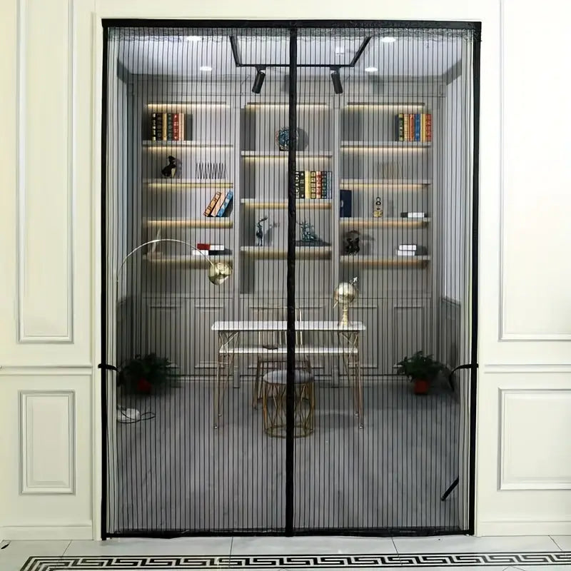 home & garden : Magnetische Hordeur Zwart 120x210cm - Vliegengordijn voor Deur, Insectenwering in van Pantino