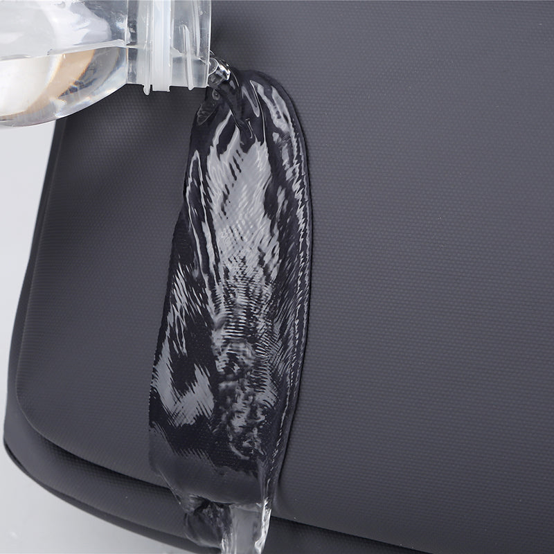 bags : Rugzak Heren Zwart - Stroomlijn Executive Waterdichte Laptoprugzak in van Pantino