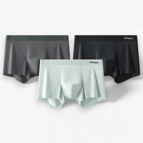 Men's Swim Trunks : Chill Heren Zwembroek - Ademend, Sneldrogend & Anti-Statisch voor Zomercomfort in Donkergrijs - Zwart - Lichtgrijs van Pantino