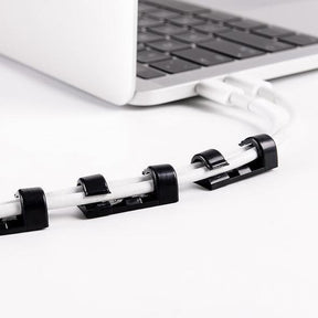 Cable Organizer Clips : Zelfklevende Kabelorganizers L Zorg voor een Opgeruimd Huis - Transparant in van Pantino