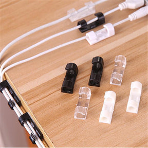 Cable Organizer Clips : Zelfklevende Kabelorganizers L Zorg voor een Opgeruimd Huis - Transparant in van Pantino