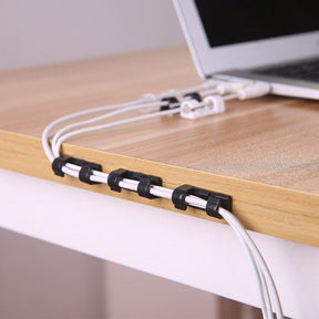 Cable Organizer Clips : Zelfklevende Kabelorganizers L Zorg voor een Opgeruimd Huis - Transparant in van Pantino
