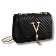 bags : GlamourGrip Tassel Tas - Modieus en Duurzaam. - Zwart in Zwart van Pantino
