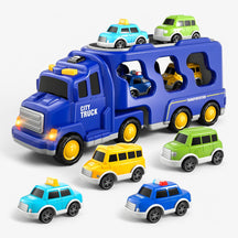 other : WonderWheels - Magische Auto Stad - Vrachtwagen met Licht en Muziek in Blauw van Pantino