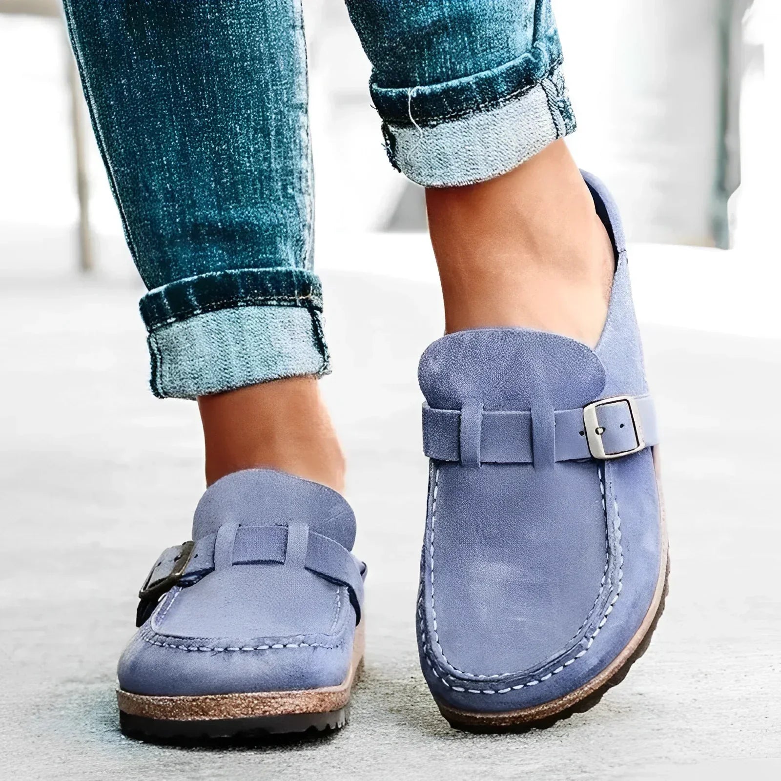 Sneakers : Sneakers Dames Groente - Lichtgewicht - Comfortabele Schoenen voor Dagelijks Gebruik in Blauw van Pantino