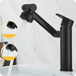 home & garden : AquaTwist - De Badkamerkraan - Zwart in Zwart van Pantino