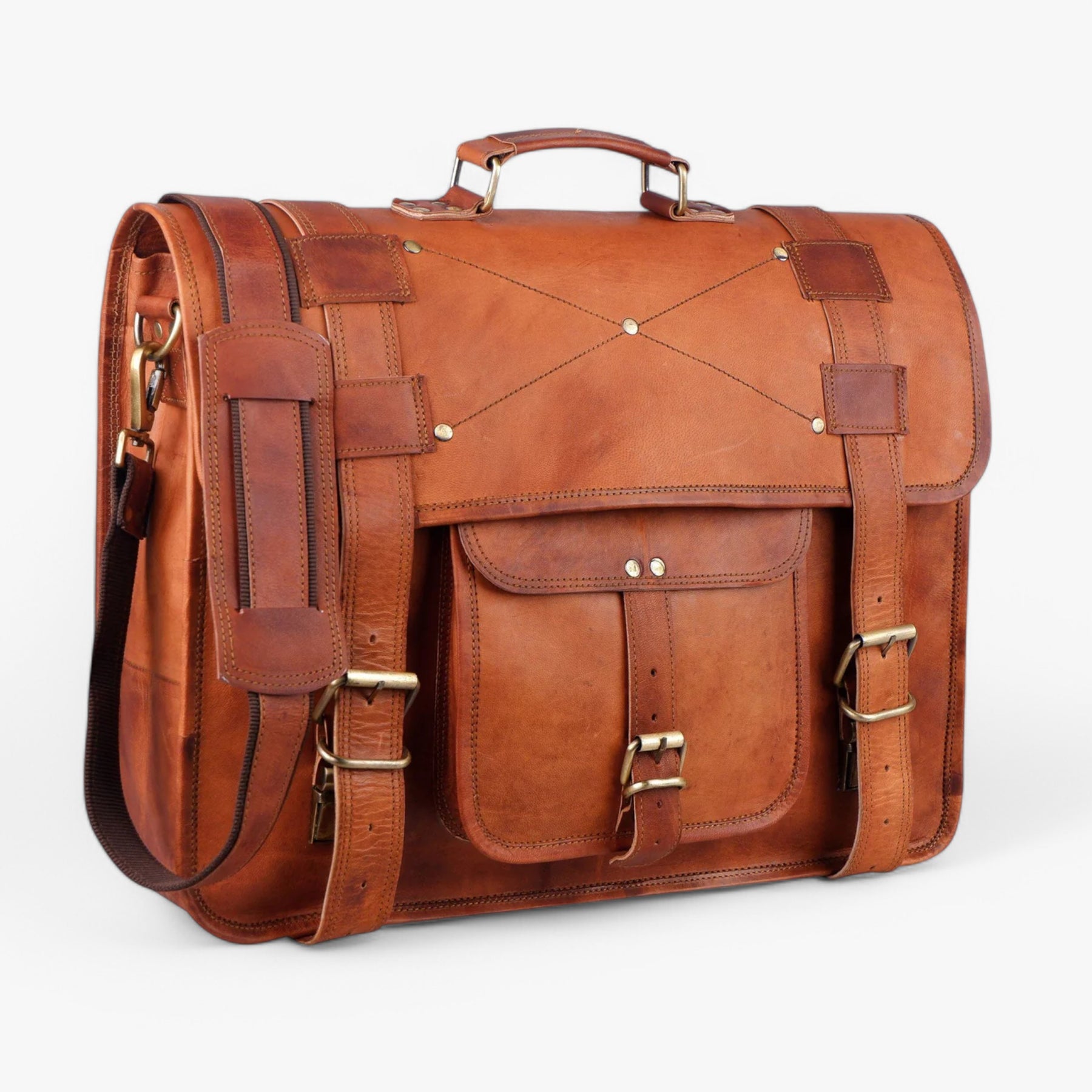 bags : Crossbody Tas - De Griffioen - Stijlvolle Messenger in van Pantino