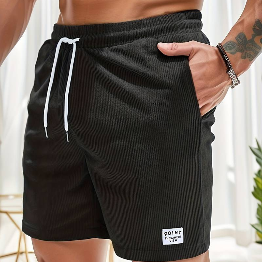 Dames Short van Lichtgewicht Ribfluweel met Trekkoord - Comfortabel en Trendy