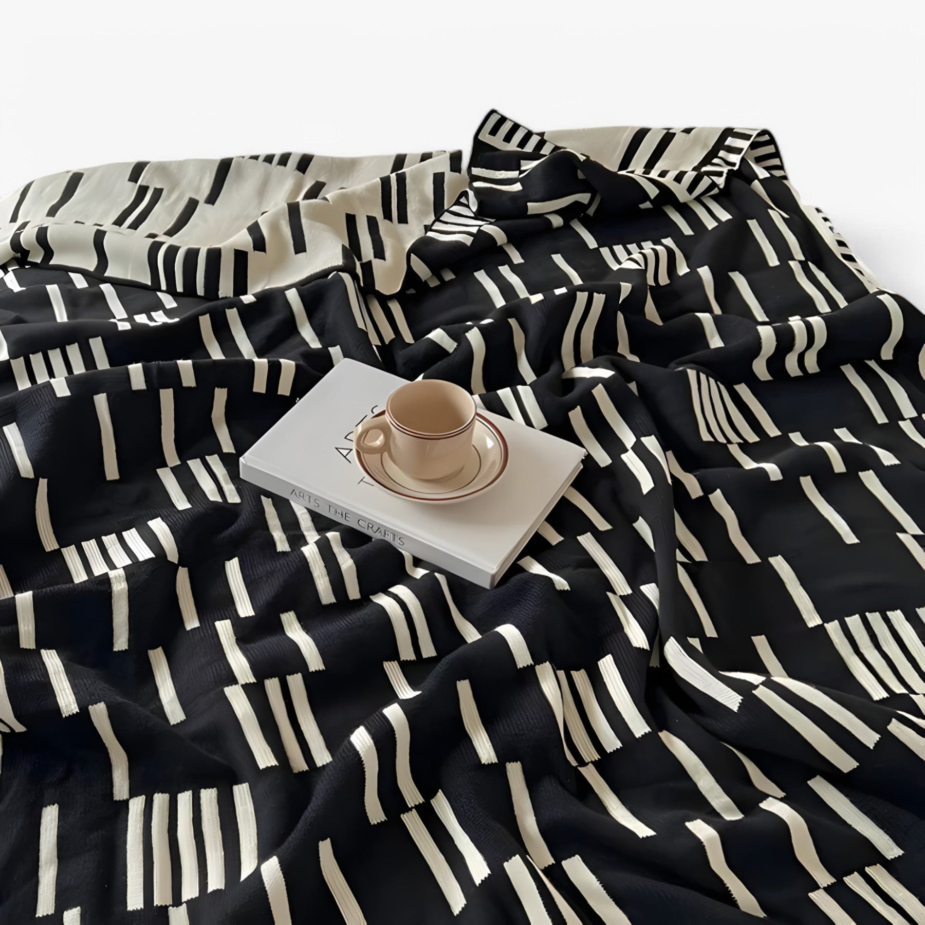 home & garden : Elegante Fleece Plaid 70 x 100 cm in van Pantino