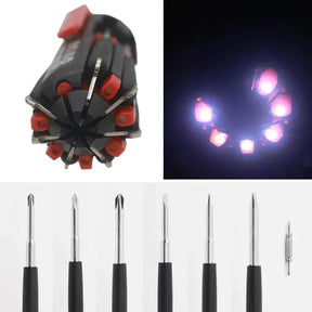 gadgets : 8-in-1 Multitool met LED - 22 Functies Schroeven Slaan - Staal in van Pantino