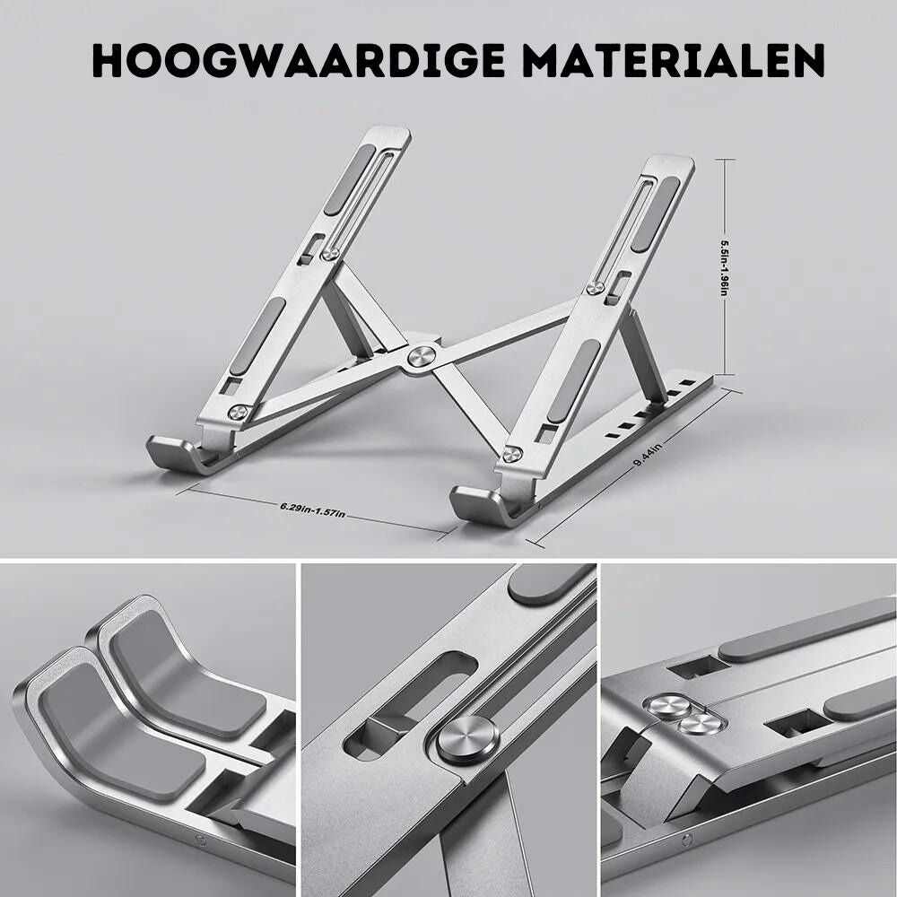 Laptop Stand : AeroLift - De Beste Laptop Houder van - Zilver in van Pantino