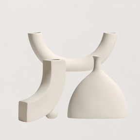 Woondecoratie : Vaas Set Keramiek - 3-Delig Woondecoratie - Modern Design in van Pantino