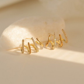 Earrings : Elegante Oorbellen (1+1) in van Pantino