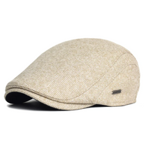 Beret : Streetsyle Baret Class Dames - Zwart in Beige van Pantino