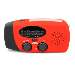 outdoor equipment : SolarSafe - Noodradio & Zaklamp op Zonne-Energie en Opwindbaar Heren in van Pantino