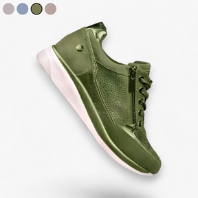 Orthopedic Shoes : Schoenen Grijs - Orthopedische Comfortschoenen - Voor Superieure Voetondersteuning en Comfort in Groen van Pantino