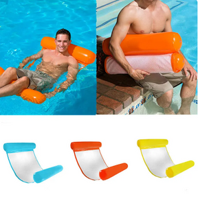 outdoor equipment : Drijvende Hangmat - Zwembad Water Ontspanning - Nylon in van Pantino
