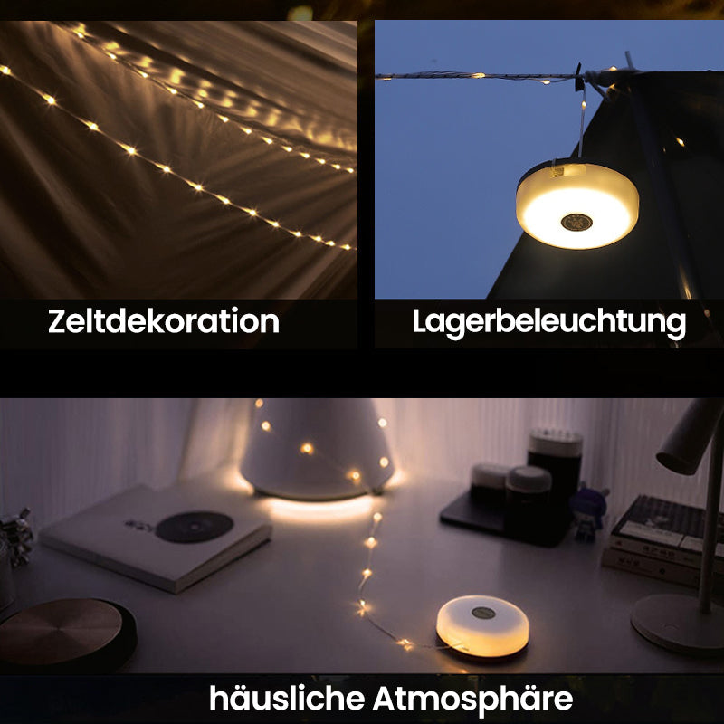 outdoor equipment : Waterdichte Draagbare Opvouwbare Lichtketting Type C Opladen in van Pantino