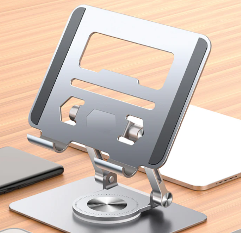 Laptop Stand : Ergonomische Laptopstandaard - Comfortabel Werken Verstelbaar - Aluminium in van Pantino