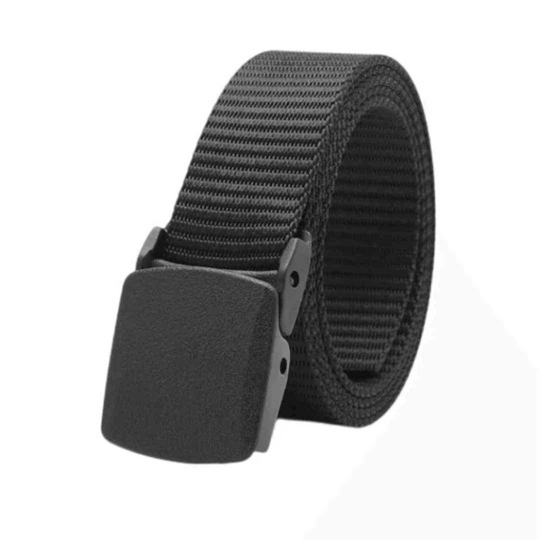 Belt : QuickSnap Riem - Een Riem die Écht Doordacht Is. - Zwart in van Pantino