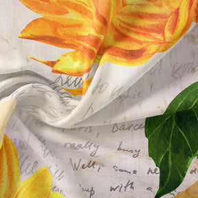home & garden : Luxe Layers - Zonnebloem Bloemen Dekbedovertrek Beddengoed Set - Gogh in van Pantino