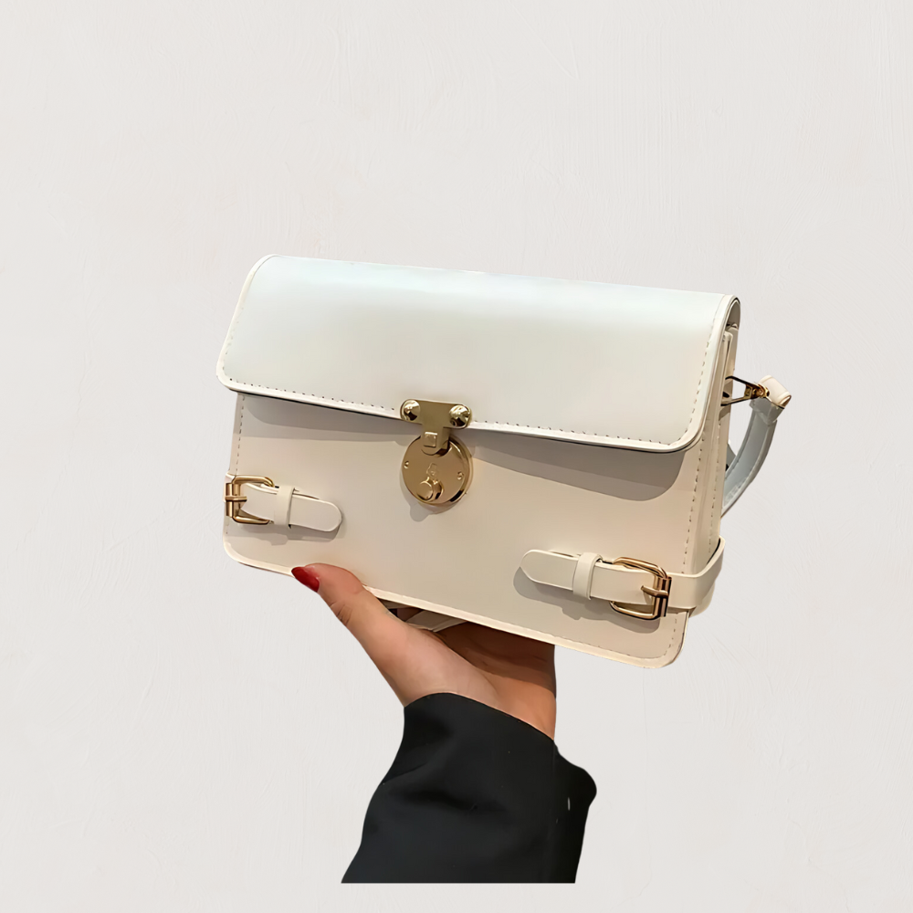 Tassen : Handtas Dames Zwart - Elegante Stijl - Synthetisch Leer in van Pantino