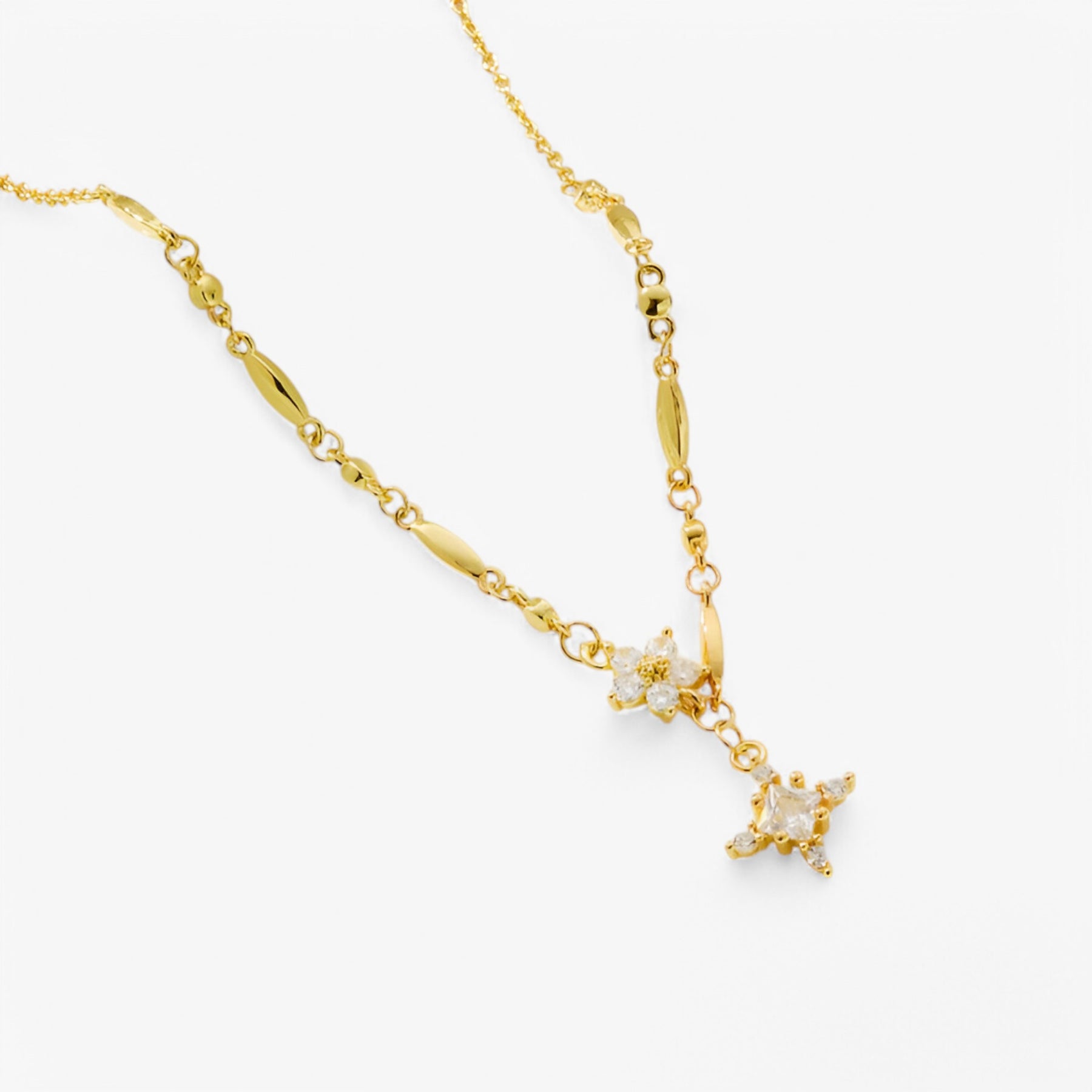 Necklace : Hemelse Kruis Hangers Goud in van Pantino