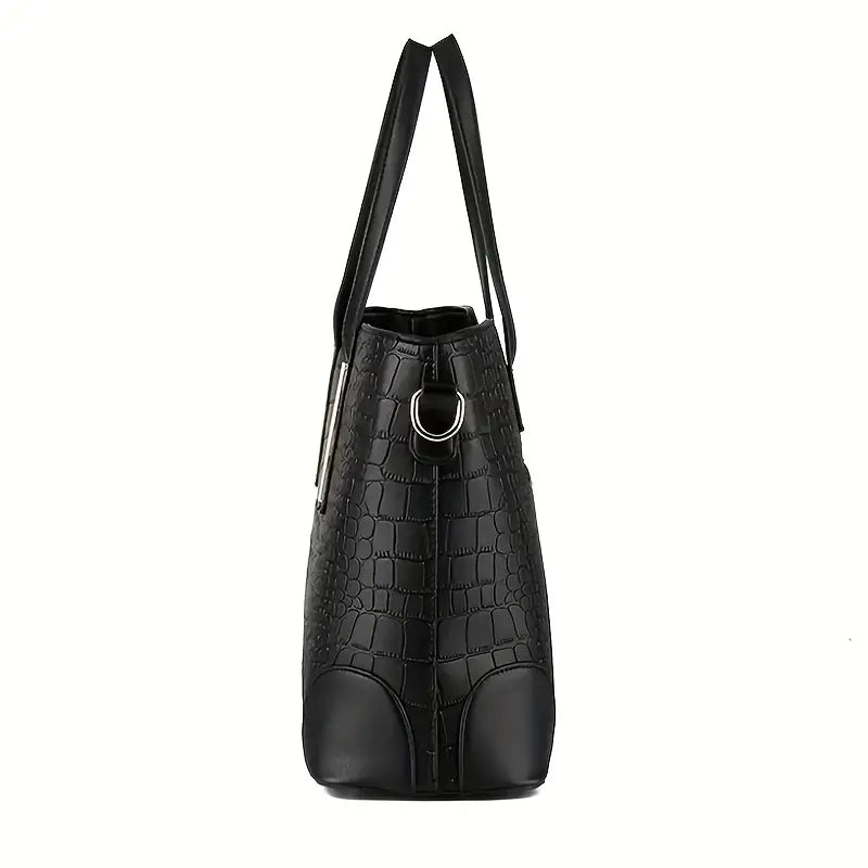 bags : Handtas Zwart - EleganceCarry - Luxe in van Pantino