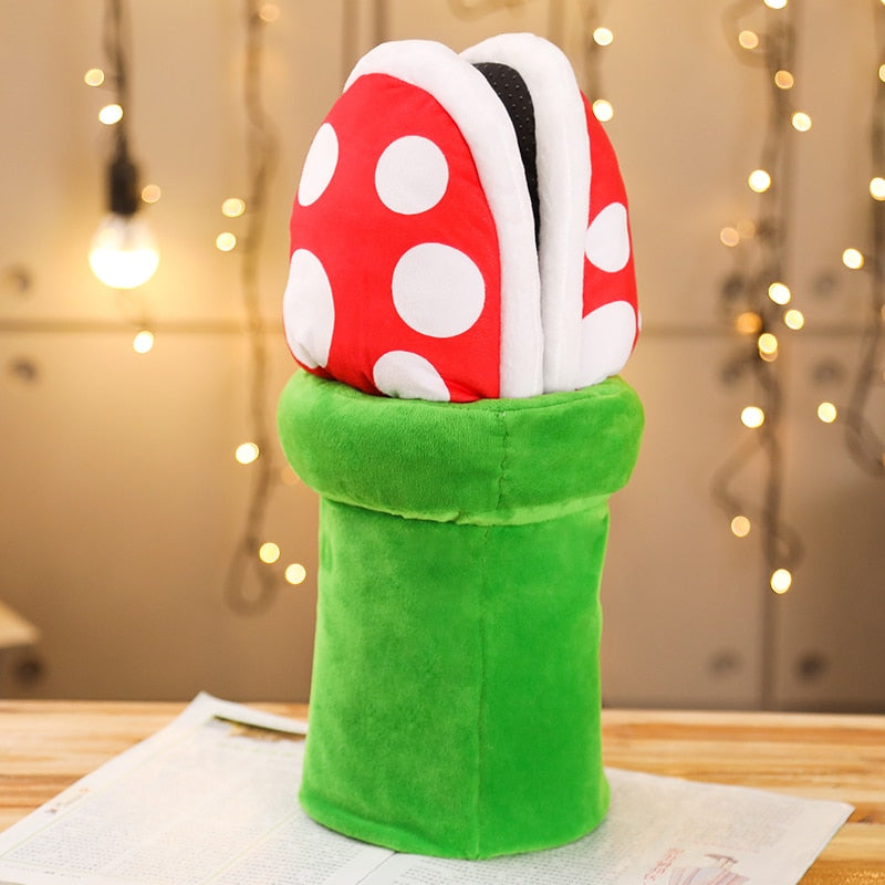 other : Pluche Pantoffels - Grappig Piranha Design Warm - Pluche in Default Title van Pantino