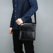 bags : Crossbody Tas Heren Bruin - Herentrendy Mode Casual Schouder Casual in zwart van Pantino